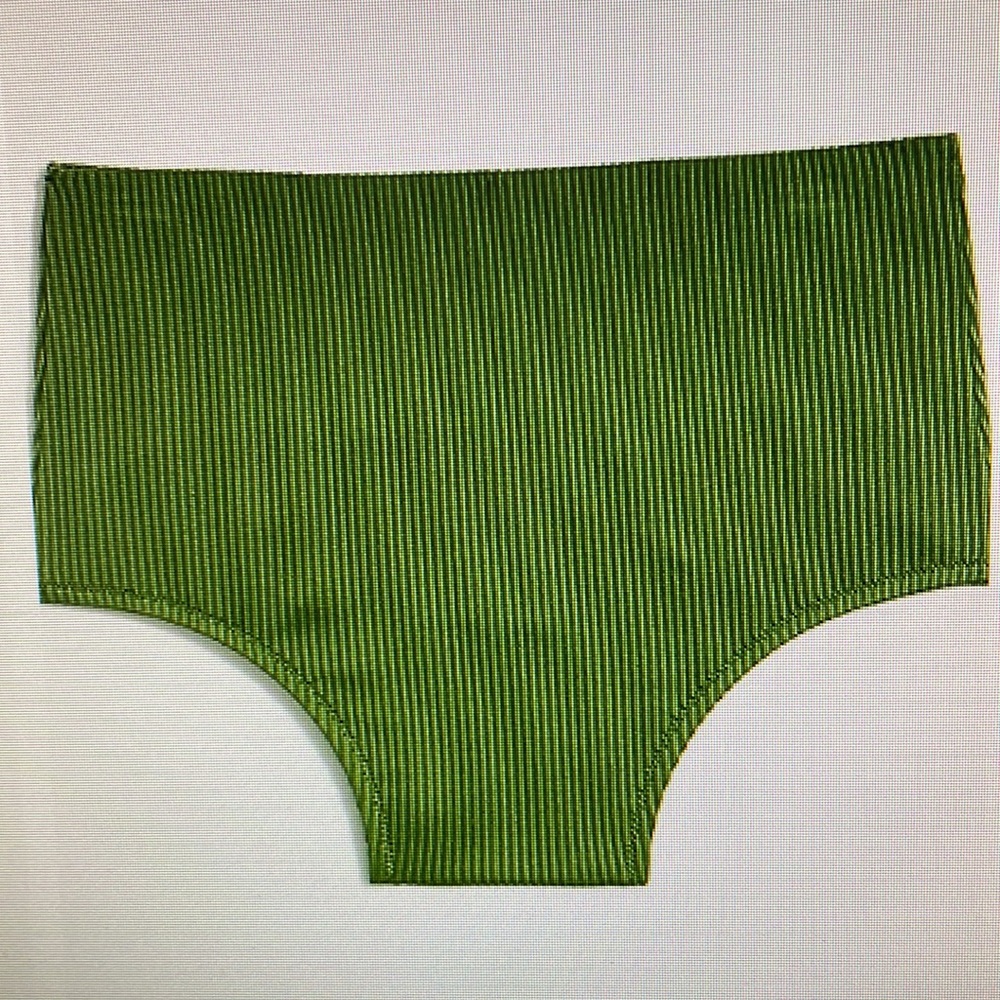 J. Crew Factory Ribbed High-Waisted Bikini Bottom